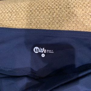 Navy wear it to heart leggings